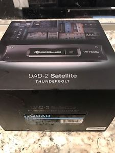 Universal Audio UAD-2 Satellite Thunderbolt QUAD Core 10/10 Condition In Box