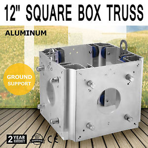 12'' Aluminum Square Box Trussing Fits F34 Top Plate Ground Support Installation