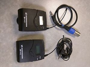 Sennheiser ew 112-p G3 Lavalier Wired Professional Microphone EW 100 G3 A