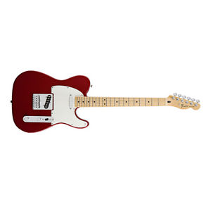 Fender Standard Telecaster Tele Guitar Maple Fretboard Candy Apple Red DEMO