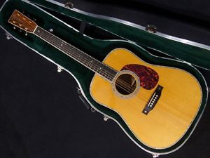 Martin D-42 Natural w/hard case Free shipping Guiter Bass From JAPAN #X1331