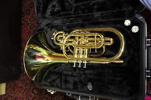 Jupiter 5050L Quantum Marching Mellophone LACQUER DISPLAY MODEL MINT QuinnTheEsk