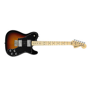 Fender Classic Series '72 Telecaster Tele Deluxe Maple 3-Tone Sunburst DEMO