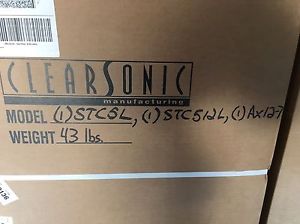 ClearSonic (1)STC5L, (1)STC512L, (1)AX12-7,STS5-L (2) With Support Bars & 8 S2Ls