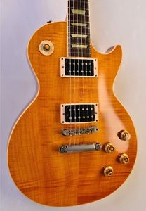1997 Gibson Les Paul Classic 1960 Plus Translucent Amber ~~MINT~~ Custom Guitar
