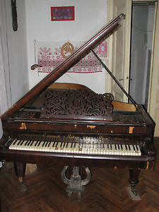 Emerich Betsy 1854 antique grand piano one of a kind