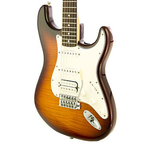 Brand New Fender Standard Stratocaster Strat Plus Top HSS Tobacco Sunburst