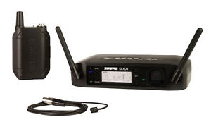 Shure GLXD14/93 Lavalier Digital Wireless System with WL93 Lavalier Mic.