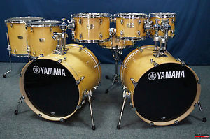 Yamaha Stage Custom Birch Doppel Bass Set -20,20,8,10,12,14"+14" SD  OHNE 16" FT
