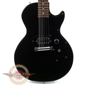 2011 GIBSON MELODY MAKER LES PAUL ELECTRIC GUITAR SATIN EBONY FINISH