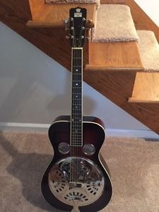 Recording King RR-50 VS Roundneck Resonator Guitar with Fishman Nashville Pickup