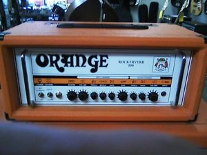 Orange Rockerverb 100 Head - Great Condition Mk1 (HEAD ONLY)