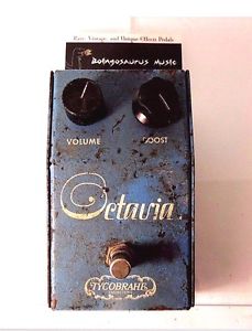 VINTAGE 1975 TYCOBRAHE OCTAVIA OCTAVE FUZZ EFFECT PEDAL RARE ORIGINAL ISSUE
