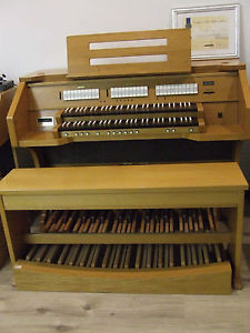 Kirchenorgel Ahlborn Hymnus III D  mit Echtholztastatur gebraucht