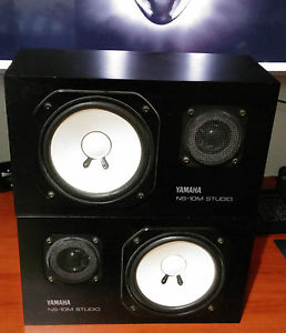 Yamaha NS-10M  Studio Monitors NS10M - Pair - One Tweeter Needs Replacement