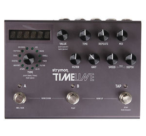 Strymon Timeline Delay Effect Pedal Echo Looper Digital Dual Reverse Swell Trem