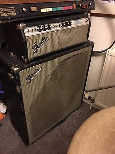 Vintage Fender Bassman 50 with 2x15 Cab