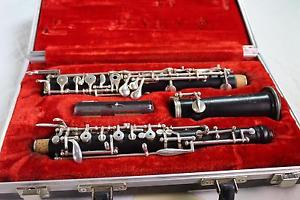 Early F.E. Olds Plateaux Oboe Nice Wood Student Oboe QuinnTheEskimo