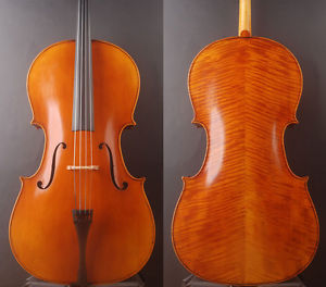 The MOST MATURE Stradivari cello!Orchestra level.WIDE DEEP TONE