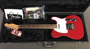 Fender Limited Edition American Standard Telecaster Dakota Red Channel Bound