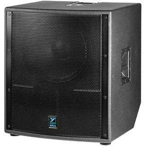 Yorkville LS801PB 1500W Powered Subwoofer - Black Paint - New in Box