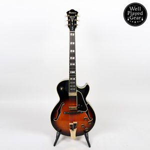 Ibanez George Benson Signature GB10 Jazz Electric Guitar 2013 Brown Sunburst