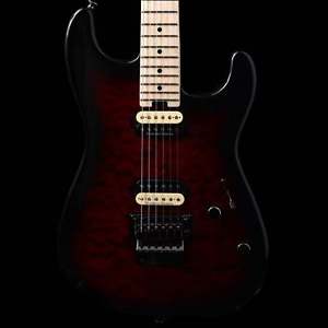 Charvel Pro Mod San Dimas Style One HH FR w/ Maple, Trans-Red Burst, Pre-Owned