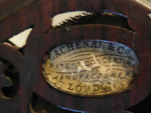 LACHENAL ENGLISH MACCANN DUET CONCERTINA VINTAGE 46 BUTTON.EARLY 20TH CENTURY