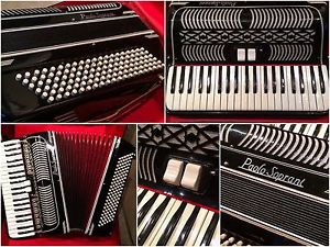 Vintage Paolo Soprani Accordion Italian Made 120 bass Excellent Condition