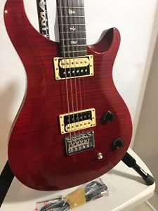 Paul Reed Smith SE 277 Baritone Electric Guitar Black Cherry w/ Gig Bag