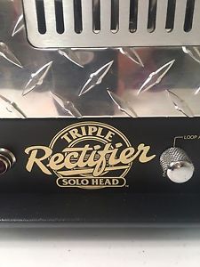 Mesa Boogie Triple Rectifier Solo Head W/foot switch And Extra Tubes