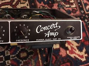 1960 Fender Concert Amp Working Chassis 