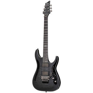 Schecter Hellraiser Hybrid C-1 FR Electric Guitar - Trans Black Burst