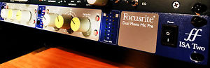 Focusrite ISA Two Dual Channel Rack Mount Mic-Pre (Excellent)