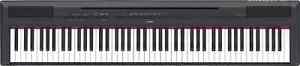 Yamaha P115 88-Key Weighted Action Digital Piano with Sustain Pedal, Black
