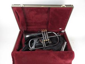 Phaeton 2600 Matte Black Onyx with Gold Flugelhorn & Case flugel phtf [119479]