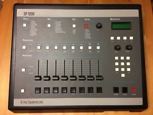 E-mu (emu) Sp 1200 Sampler Hip Hop And House Classic.