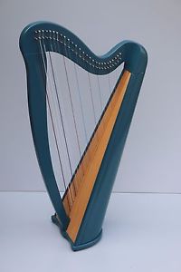 Mikel Aster 27 String Harp, Deluxe Carry Bag, VAT free shipping in UK and USA
