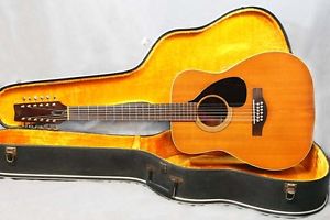 YAMAHA FG-230 12strings acoustic guitar w/Hard case from Japan