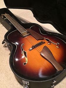 Eastman AR403CE-SB Archtop Guitar with Hardshell Case - Jazz Guitar