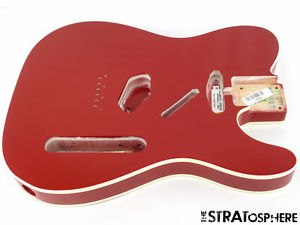 *Fender American '62 RI Telecaster Tele BODY Nitro Candy Apple Red 2x Bound #578