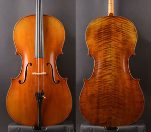 Special Offer! Modern Stradivari Copy Cello Fine Tone, German Oil varnish