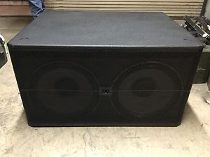 One Pair JBL SRX728S Subwoofers Nice Condition SRX 728 S Sub Woofer Bass