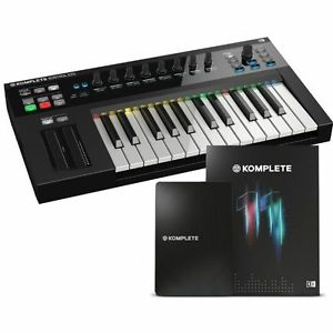Native Instruments Komplete Kontrol S25 Keyboard + Komplete 11 Upgrade Softwa...