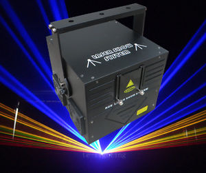 News 3W RGB Full Color DMX512 ILDA DJ CLUB Laser Stage Lighting with 25K