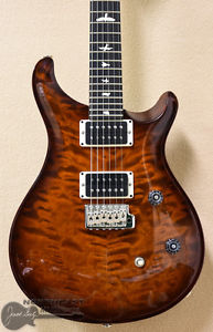 Paul Reed Smith CE24 Quilted Maple with Ebony Fretboard in Violin Amber Sunburst