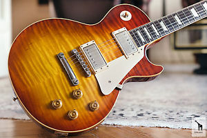 MURPHY PAINTED ☆ Gibson Les Paul Murphy Burst 1959 Les Paul BOTB Cover Japan R9