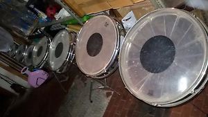 REMO rototom serie completa 7 pezzi con supporto PERFETTA