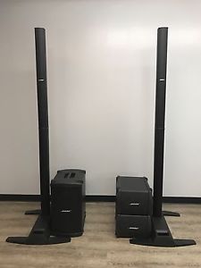 Bose L1 Model II Speaker System w/ 2 Towers, 2 B1 Subs & 1 B2 Sub