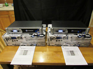 Set of 2 Crown XLS 2500 Amp